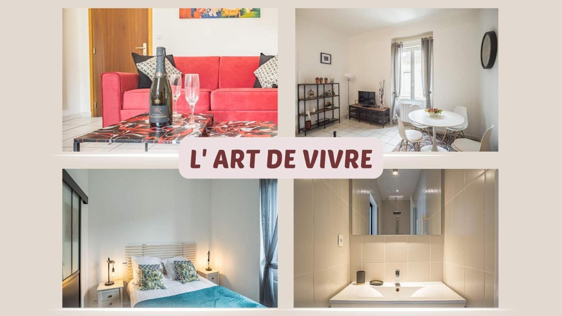 Апартаменты L' Art De Vivre - 3 Min Hypercentre - 4 Personnes Труа Экстерьер фото